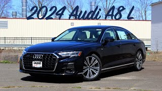 2024 Audi A8 L  Full Features Review [upl. by Noxin387]