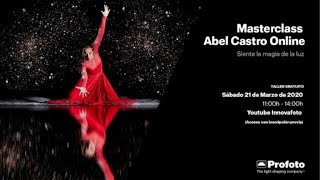 MASTERCLASS ILUMINACIÓN PROFOTO  ABEL CASTRO Siente la magia de la luz [upl. by Lexie]