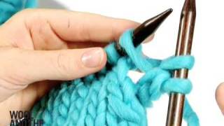 Comment faire une augmentation  tuto tricot [upl. by Oiligriv]