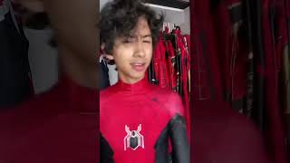 El mundo de los trajes de SpiderMan xD  IvanSpidey shorts [upl. by Chaffee]