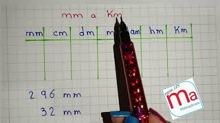 Conversión de mm a km [upl. by Elletnahc]