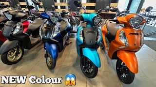 2024 NEW Colour Yamaha Fascino  Yamaha Fascino Detailed REVIEW  Fascino mileage price Speed ♥️ [upl. by Nitram]