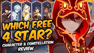 Which Free Character Should You Actually Get Lantern Rite 4 Star Review  Genshin Impact [upl. by Ahsiuq174]