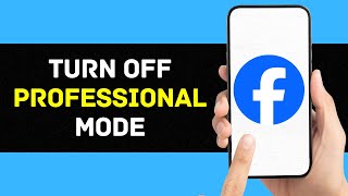 How to Turn Off Professional Mode on Facebook  Remove Creator Mode on Facebook 2024 [upl. by Vikki254]