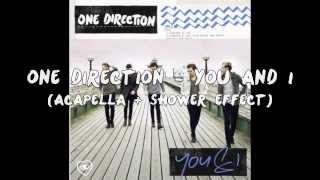 One Direction  You and I Acapella  Shower Effect [upl. by Anaira]