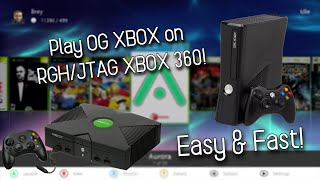 How To Play OG Xbox Games on Xbox 360 JTAGRGH Consoles [upl. by Chadabe]