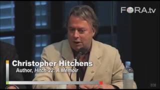 Christopher Hitchens on Israel and Palestine [upl. by Etnahsal]