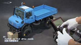 ScaleArt 114 RC hydraulic Unimog U4000 Model full functions show [upl. by Gladdy372]