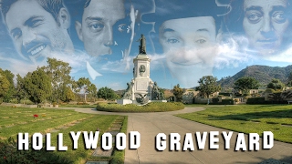 FAMOUS GRAVE TOUR  Forest Lawn Hollywood 2 Buster Keaton Stan Laurel etc [upl. by Eniron]