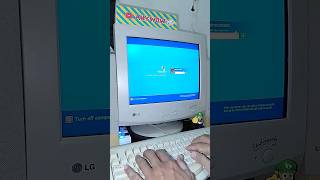 Log on and log off like it was 2001 windowsxp oldcomputer shorts oldmemories [upl. by Gould]