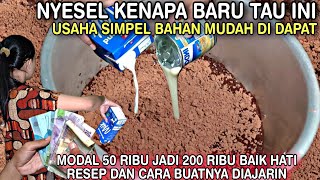 IDE USAHA ANAK MUDA KEKINIAN  MODAL 50rb BISA JADI 200 RIBU DARI 1 RESEP JUALAN BAHAN MUDAH DiCARI [upl. by Milde]