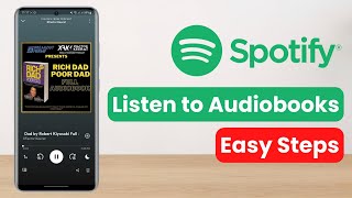 How to Listen to Audiobooks on Spotify [upl. by Lindblad]