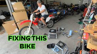 Fixing a Honda CRF 450 Dirt Bike [upl. by Gruber]