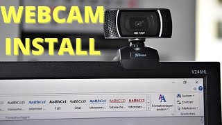 How to connect and install webcam in laptop [upl. by Edik]