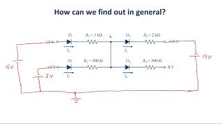 Analysis of Circuits with More than One Diode [upl. by Luke]