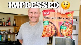 IMPRESSIVE New Chorizo Rigatoni Pasta Meal Kit Review [upl. by Abraham749]