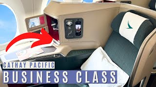 CATHAY PACIFIC Business Class A350 Asias BEST [upl. by Quiteri487]