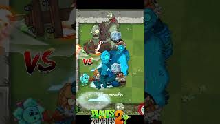 Frost Bonnet vs Blaze Leaf vs Team Zombie  PvZ2 plantsvszombies2 [upl. by Helga]