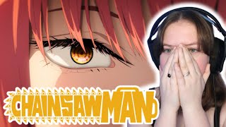 MAKIMA IS CRAZY  CHAINSAW MAN  Episode 9 Reaction amp Review  1x9 From Kyoto [upl. by Ahsimat]