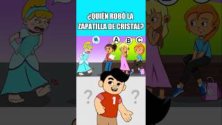 ¿QUIÉN ROBÓ LA ZAPATILLA DE CRISTAL trivia quiz [upl. by Schellens395]