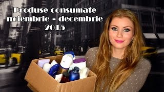 Produse consumate 1510 noiembriedecembrie 2015 [upl. by Ravert860]