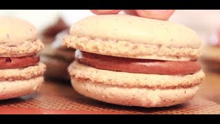 French MacaronsHow to and Recipe  Byron Talbott [upl. by Eidnim]