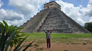 Ancient Mayan City Chichen Itza Pyramid Temple part1 [upl. by Elnora]