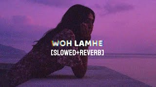 Woh Lamhe  LoFi  Atif aslam  slowedreverb female version  ML NAHID [upl. by Adianes]