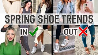 SPRING 2024 SHOE TRENDS Whats IN and Whats OUT [upl. by Teloiv]