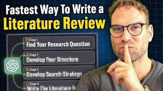 How To Automate Your Literature Review ETHICALLY Using ChatGPT Prof David Stuckler [upl. by Cumings924]