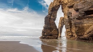 Rutas por Galicia Ribadeo a Playas de las Catedrales [upl. by Anairdna]