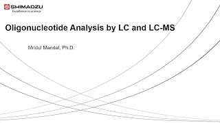 Oligonucleotide Analysis by LC and LCMS [upl. by Sharos48]