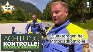 quotAch hör mir aufquot😅 Motorradkontrolle mit PUNKTEREGEN Old But Gold Kabel Eins Achtung Kontrolle [upl. by Raybourne]