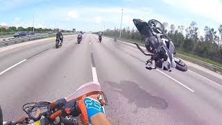 Hectic Motorcycle Crashes amp Crazy Moto Moments 2018 Ep 147 [upl. by Eimoan]