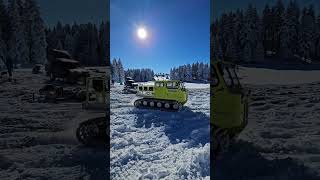 araci bolu gerede kar snowcat spryte thiokol turkey [upl. by Yblek]