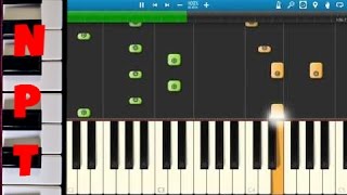 Sia  Salted Wound  Piano Tutorial  How To Play  Fifty Shades Of Grey  Synthesia [upl. by Bick853]