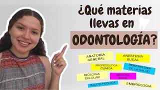 Materias en odontología  Odontología Con Cri [upl. by Lladnew]