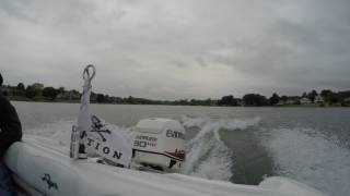 evinrude 90 ho repower no editing [upl. by Eniksre116]