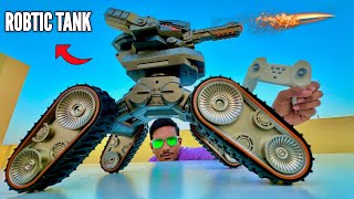 I Bought Dubai AI Robotic Mechanical RC Tank With Traxx  Chatpat toy TV [upl. by Irbua]