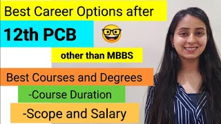 Best Courses after Class 12th PCB  Top Career Options [upl. by Eli]