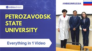 Petrozavodsk State University TOUR  Classroom Lab Clinical Exposure  Study MBBS Abroad [upl. by Conrade]