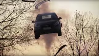 Launching a Car With An Air Cannon Top Gear [upl. by Dieter277]