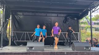 Nirish energetic TAP dance 🕺 performance in the Sydney Artarmon street festival 😍 [upl. by Fin]