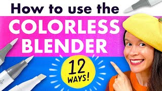 How to Use the Colorless Blender Like a PRO Top 12 Uses [upl. by Arihaj]