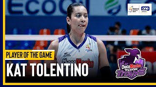 Kat Tolentino ERUPTS 27 PTS vs Galeries Tower 🔥  202425 PVL AllFilipino Conference  HIGHLIGHTS [upl. by Corry]