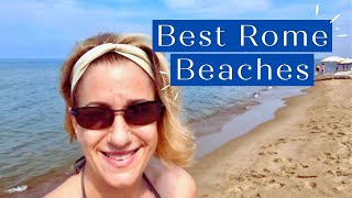 The Most Beautiful Beaches near Rome  Find Out How To Get There [upl. by Salzhauer677]