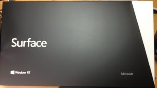 【WindowsRT】Surface RT 32GB レビュー Part1 [upl. by Asiek]