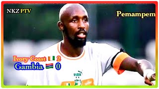 🇨🇮Ivory Coast vs Gambia🇬🇲 20CAFFIFA World Cup QualifiersGoalsHighlights [upl. by Feenah]