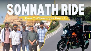 Pune To Dharampur  Somnath ride Day 1  KTM Adventure 390 sw  Ep 1 [upl. by Ainahpets618]