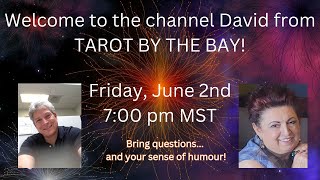 Welcome to the channel David from TAROT BY THE BAY [upl. by Adlin]